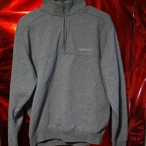 Columbia Men's Charcoal Quarter Zip Pullover